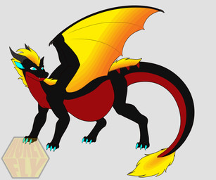 belly big_belly claws endosoma feral fur horn male male/male oral_vore prey_outline safe_vore simple_background smile solo solo_focus squish swaying tail vore wings yellow_body yellow_fur honeyfly mythology dragon mythological_creature mythological_scalie scalie animated