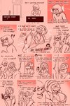accessory alphys alternate_universe anthro areola areola_slip big_breasts big_bulge big_butt blush bodily_fluids breasts bulge butt cleavage clothed clothing comic crossgender dinosaur dress ellipsis english_text female frisk_(undertale) hair_accessory hairband harness hi_res human humanoid ineffective_clothing lizard machine male mammal mettaton_ex nipple_outline nipples non-mammal_breasts non-mammal_nipples offscreen_character partial_nudity profanity reptile robot scalie short_stack short_tail skimpy slightly_chubby sweat tail text thewill thick_tail thick_thighs under(her)tail undertale undertale_(series) wide_hips