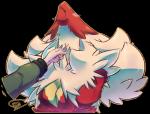 anthro blush breasts duo female non-mammal_breasts solo_focus dorian-bc nintendo pokemon becky_(dorian-bc) dorian_(dorian-bc) fan_character avian bird blaziken generation_3_pokemon human mammal pokemon_(species) alpha_channel