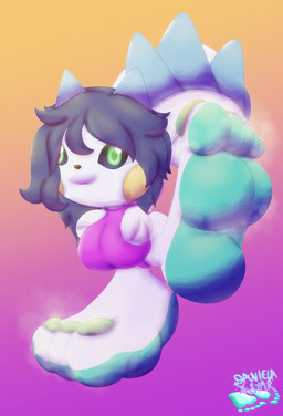 5_toes big_feet biped bipedal_feral breasts busty_feral feet female feral foot_focus huge_feet humanoid_feet hyper hyper_feet loli oppai_loli plantigrade semi-anthro simple_background solo toes toony young young_female young_feral danielayustar nintendo pokemon danielayustar_(character) generation_4_pokemon pachirisu pokemon_(species) hi_res