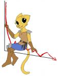 anthro armor biped chart female sitting solo statistics kazerad microsoft prequel_adventure the_elder_scrolls katia_managan felid khajiit mammal