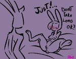 age_difference anthro blush bonworth_(roommates) carrol_(roommates) digital_media_(artwork) duo english_text female five_nights_at_freddy's fourball fur genitals imminent_incest imminent_sex incest_(lore) lagomorph leporid male male/female mammal mature_anthro mature_female mother_(lore) mother_and_child_(lore) mother_and_son_(lore) nude parent_(lore) parent_and_child_(lore) parent_and_son_(lore) presenting presenting_pussy pussy rabbit roommates:motha scottgames simple_background son_(lore) text