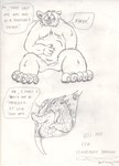 abdominal_bulge anthro belly big_belly burping claws dialogue duo frown hand_on_belly inside_stomach internal january_(month) male male/male oral_vore simple_background sitting smile speech_bubble tongue tongue_out vore wet wet_body white_background bigbadbear mythology big_bad_bear bear dragon mammal mythological_creature mythological_scalie scalie 2014 comic dated graphite_(artwork) hi_res signature traditional_media_(artwork)