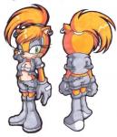 anthro echidna fan_character female hair low_res mammal monotreme ponytail sega solo sonic_the_hedgehog_(series) soul-the-mysterious