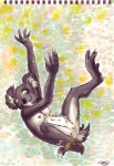 5_fingers anthro breasts claws feet female finger_claws fingers genitals nipples nude pawpads pussy solo spread_legs spreading toe_claws toes uaykan koala mammal marsupial vombatiform 2006