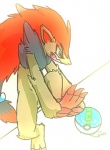 ambiguous_gender anthro biped eyes_closed feet hindpaw jumping on_one_leg pain paws solo standing seikokun third-party_edit unknown_artist nintendo pokemon canid canine generation_5_pokemon mammal pokemon_(species) zoroark