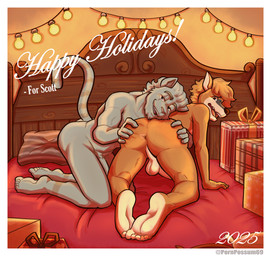 all_fours anthro anus anus_focus backsack balls bed biped blush body_worship butt butt_focus duo embarrassed eyebrows face_on_butt feet femboy fur furniture genitals glistening glistening_body hand_on_butt hands_on_ground happy head_on_butt humanoid_genitalia humanoid_penis kneeling looking_at_viewer looking_back looking_pleasured lying_on_another lying_on_ground male male/male muscular muscular_anthro muscular_arms muscular_male nude nude_male on_ground on_top penis perineum pillow pose scar seducing_viewer seductive showing_teeth smile soles spread_anus spreading striped_body striped_fur stripes surprised tail tail_motion text toes tuft whiskers jockpossum finally_faded youtube boone_(finally_faded) kunaq_(finally_faded) andean_mountain_cat deer felid feline felis leopardus mammal 2025 absurd_res english_text hi_res