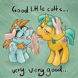 blush cub duo_focus equine first_person_view friendship_is_magic group horn horse human interspecies licking looking_at_viewer male male/male mammal my_little_pony oral penis petting pony saliva smudge_proof snails_(mlp) snips_(mlp) tongue tongue_out uncut unicorn young
Rating: Explicit
Score: 3
User: Smudge_Proof
Date: July 26, 2014 blush cub duo_focus equine first_person_view friendship_is_magic group horn horse human interspecies licking looking_at_viewer male male/male mammal my_little_pony oral penis petting pony saliva smudge_proof snails_(mlp) snips_(mlp) tongue tongue_out uncut unicorn young
Rating: Explicit
Score: 3
User: Smudge_Proof
Date: July 26, 2014