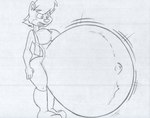 anthro belly belly_fur big_belly boots breasts clothed clothing female footwear fur hair huge_belly hyper hyper_belly hyper_pregnancy jacket jacket_vest maternal motion_lines navel navel_outline outie_navel pregnancy_expansion pregnant pregnant_anthro pregnant_female rapid_pregnancy shocked shoes solo topwear vest virus-20 archie_comics sega sonic_the_hedgehog_(archie) sonic_the_hedgehog_(comics) sonic_the_hedgehog_(series) sally_acorn chipmunk ground_squirrel mammal rodent sciurid 2021 sketch