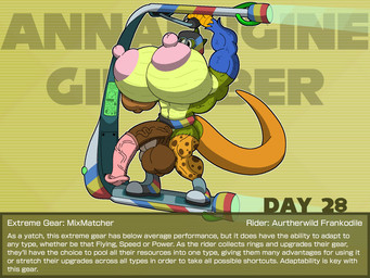 1_eye 5_fingers abs animal_genitalia animal_penis anthro areola armor balls belt biceps big_areola big_balls big_breasts big_muscles big_nipples big_penis big_tail blue_body blue_feathers boat bouncing_breasts breasts brown_balls brown_body brown_penis claws clothing equine_genitalia equine_penis extreme_gear fangs feathers fingers footwear fur fur_markings genitals gloves green_body gynomorph half-erect handwear headgear helmet hovercraft huge_balls huge_breasts huge_penis intersex long_tail long_tongue looking_at_viewer markings monotone_tail mostly_nude multicolored_body multicolored_scales muscular muscular_anthro muscular_gynomorph muscular_intersex navel nipples non-mammal_balls non-mammal_nipples nude open_mouth orange_body orange_tail penis pink_nipples raised_arm saggy_balls sailing_boat sailing_watercraft scale_markings scales seam_(sewing) shoes simple_background smile solo spots spotted_body spotted_fur surfboard tail teeth text tongue tongue_out vehicle vein veiny_penis watercraft windsurfer yellow_background annaengine avian bear bird bovid canid canine canis caprine cheetah crocodile crocodilian domestic_dog felid feline goat hybrid kangaroo macropod mammal marsupial patchwork_creature reptile scalie unknown_species 2025 4:3 digital_media_(artwork) english_text hi_res busty_boy_(lore) male_(lore)