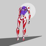 abstract_background biped exosuit female hexapodal looking_at_viewer mandibles solo standing zombie-mantis marvel miek_(marvel) alien arthropod humanoid 1:1 2020 digital_drawing_(artwork) digital_media_(artwork) full-length_portrait hi_res portrait