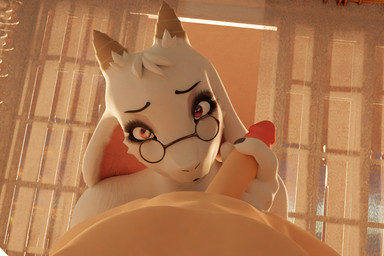 accessory anthro colored_nails curtains duo eyebrows eyewear female first_person_view fur genitals glasses hair horn inside looking_at_viewer lying male male/female nails nude penis raised_eyebrows sunset white_body white_fur wide_eyed fever-dreamer dogzeela_(modeler) highwizard_(modeler) undertale undertale_(series) toriel boss_monster_(undertale) bovid caprine goat human mammal 2023 3:2 3d_(artwork) absurd_res blender_(artwork) digital_media_(artwork) hi_res