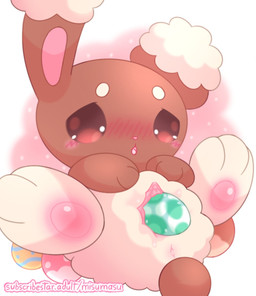 egg female feral genitals oviposition pawpads pokemon_egg solo spread_legs spreading vulva young young_female misumasu nintendo pokemon buneary generation_4_pokemon pokemon_(species) hi_res