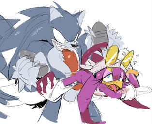 anthro bodily_fluids cum cum_in_vagina cum_inside duo ejaculation female from_behind_position genital_fluids genitals leg_grab looking_pleasured male male/female penis sex smile tongue vaginal cnggu13 mythology sega sonic_riders sonic_the_hedgehog_(series) sonic_unleashed sonic_the_hedgehog sonic_the_werehog wave_the_swallow avian bird canid canine eulipotyphlan hedgehog hirundinid mammal oscine passerine swallow_(bird) werecreature wereeulipotyphlan werehog hi_res