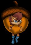 acorn acorn_costume anthro clothing costume female food food_costume front_view fruit looking_at_viewer nut_(fruit) nut_costume plant solo walking vixdojofox archie_comics sega sonic_the_hedgehog_(archie) sonic_the_hedgehog_(comics) sonic_the_hedgehog_(satam) sonic_the_hedgehog_(series) sally_acorn sonic_the_hedgehog mammal rodent sciurid alpha_channel