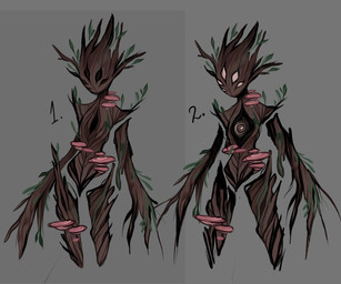 5_eyes ambiguous_gender branch brown_body fungus horror_(theme) leaf multi_eye mushroom not_furry plant solo tree feefal elemental_creature elemental_humanoid flora_fauna ghost humanoid monster plant_humanoid spirit treant tree_humanoid hi_res