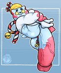 absurd_res animate_inanimate anthro balls big_balls big_penis bottomless chimecho chingling clothed clothing felid footwear generation_3_pokemon generation_4_pokemon genitals hi_res huge_balls huge_penis humanoid humanoid_genitalia humanoid_penis hyper hyper_balls hyper_genitalia hyper_penis male mammal muscular muscular_male nintendo penis pokemon pokemon_(species) simple_background smile socks solo tail topwear topwear_only ursa-m1nor yellow_eyes