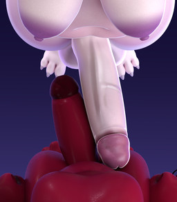 3_toes anthro balls belly big_balls big_penis breasts comparing comparing_penis duo feet first_person_view genitals glans glistening glistening_breasts glistening_genitalia glistening_glans glistening_penis gynomorph huge_balls huge_penis intersex intersex/intersex navel nipples penile penis penis_size_difference penises_touching red_body red_glans red_penis standing toes white_body white_penis rubyystar meroth_(modeler) twilightv0ids_(modeler) undertale_(series) ruby_deltaheart toriel boss_monster_(undertale) bovid caprine goat humanoid imp mammal 3d_(artwork) absurd_res blender_(artwork) blender_cycles_(artwork) digital_media_(artwork) hi_res