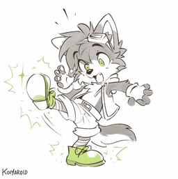 5_fingers anthro belt belt_buckle black_body black_ears black_fur black_nose body_control bottomwear buckle chest_tuft clothed clothing countershade_face countershade_torso countershading cute_fangs dipstick_ears ear_markings emanata eyewear eyewear_on_head facial_tuft fangs fingerless_gloves fingers footwear forced_dancing fur gloves goggles goggles_on_head green_clothing green_eyes green_footwear green_shoes green_sparkles handwear head_tuft legwear male multicolored_body multicolored_ears multicolored_fur one_leg_on_ground one_leg_up open_clothing open_mouth open_topwear open_vest pattern_clothing pattern_footwear pattern_legwear pattern_socks raised_arms raised_leg shoe_soles shoelaces shoes shorts simple_background socks solo sparkles striped_clothing striped_footwear striped_legwear striped_socks stripes surprised surprised_face tap_dancing tap_shoes teeth text topwear tuft two_tone_body two_tone_chest two_tone_face two_tone_fur vest white_background white_body white_ear_tips white_ears white_face white_fur white_sclera koiyaroid crisp_the_wolf canid canine canis mammal wolf artist_name digital_drawing_(artwork) digital_media_(artwork) english_text greyscale handwritten_text hi_res monochrome portrait spot_color