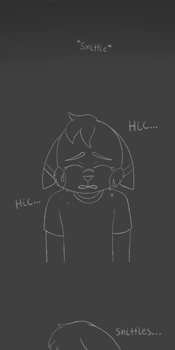 anthro bodily_fluids cheek_tuft clothed clothing crying diaper facial_tuft head_tuft male onomatopoeia solo sound_effects tears text tuft wearing_diaper young young_anthro fennecat nintendo pokemon miles_(fennecat) generation_1_pokemon pikachu pokemon_(species) 1:3 absurd_res comic english_text hi_res monochrome