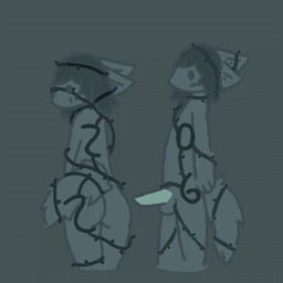 anal animal_genitalia animal_penis anthro butt duo female female_penetrated genitals lights male male/female male_penetrating nude nude_anthro nude_female nude_male penetration penis sex_toy tail mancha 2026_milano_corina_olympics animated