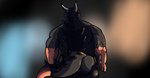 anthro big_butt butt butt_focus horn male muscular muscular_anthro muscular_male nude solo standing tail turned_around furrylover574 mythology dragon mythological_creature mythological_scalie scalie