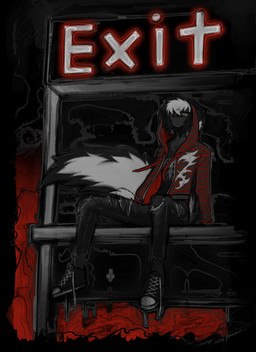 anthro male solo mega_moppa skunkun(laurence) mammal mephitid skunk absurd_res hi_res