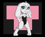 anthro breasts bunny_costume clothing costume digitigrade female small_breasts solo feeshyartist cave_story mizu_(feeshyartist) lagomorph mammal mimiga alpha_channel hi_res