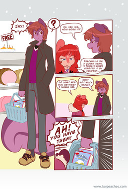 anthro clothed clothed_anthro clothing dialogue female fully_clothed fully_clothed_anthro male pink_nose speech_bubble text miu mammal rodent sciurid tree_squirrel 2011 comic english_text url