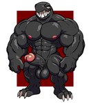 abs anthro balls biceps big_muscles big_penis claws erection genitals glans humanoid_genitalia humanoid_penis looking_at_viewer male muscular muscular_male navel nipples nude pecs penis sharp_teeth smile solo teeth toe_claws posstype mario_bros nintendo bullet_bill absurd_res digital_media_(artwork) hi_res