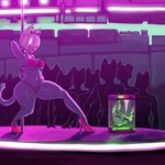 anthro bimbofication clothing container cybernetic_limb cybernetics dancing death decapitation female footwear group high_heels jar machine male nipple_piercing nipples nude piercing pole pole_dancing shoes snuff stage stage_lights stripper_pole diacordst night_in_the_woods mae_borowski canid canine canis domestic_cat domestic_dog felid feline felis mammal 1:1 2025 hi_res