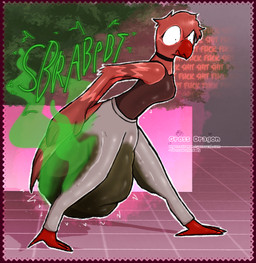 anthro clothed clothing excessive_feces feces female hyper hyper_feces pooping public soiling soiling_bottomwear soiling_clothing soiling_pants solo sound_effects stink_fumes dragonlady_(artist) avian bird hi_res