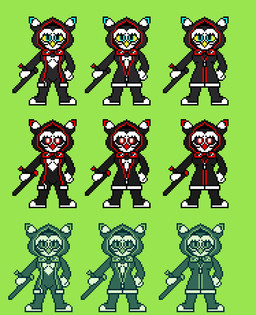 anthro clothed clothing club_(weapon) female jacket melee_weapon nightstick open_clothing open_jacket open_topwear solo topwear weapon chaoskres atlus megami_tensei persona_(series) sega lufel avian bird owl tagme