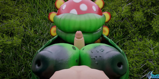 areola big_areola big_breasts breast_play breasts duo fellatio female first_person_view genitals huge_areola huge_breasts human_pov humanoid_genitalia humanoid_penis male male/female male_pov nipples oral penile penis plant sex titfuck conditional_dnp dasharky3d mario_bros nintendo petey_piranha elemental_creature flora_fauna human mammal piranha_plant 2026 3d_(artwork) 3d_animation animated blender_(artwork) blender_cycles_(artwork) digital_media_(artwork) hi_res huge_filesize short_playtime sound webm