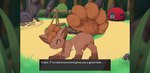 animal_genitalia animal_penis anus balls blush canine_genitalia canine_penis english_text feral fur generation_1_pokemon genitals hi_res looking_at_viewer male naika nintendo penis pocket_campfire pokemon pokemon_(species) solo text vulpix