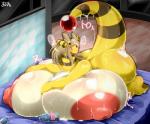 2014 :o <3 ampharos anthro barefoot big_breasts big_butt bottle breasts butt female hair half-closed_eyes huge_breasts huge_butt huge_nipples hyper japanese_text long_hair looking_away lube messy nintendo nude open_mouth orb pokémon solo text tongue translation_request video_games ymbk
Rating: Explicit
Score: 4
User: toh
Date: March 02, 2014