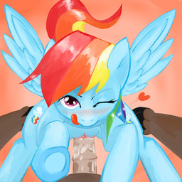 blue_body blue_feathers blue_fur blush brown_body clitoris cowgirl_position cutie_mark duo erection feathered_wings feathers female female_on_top female_penetrated feral first_person_view from_front_position fur genitals hair heart_symbol licking licking_lips looking_at_viewer male male/female male_on_bottom male_penetrating male_penetrating_female male_pov multicolored_hair nude on_bottom on_top one_eye_closed penetrating_pov penetration penile penile_penetration penis penis_in_vagina quadruped rainbow_hair self_lick sex simple_background straddling tail tongue tongue_out vaginal vaginal_penetration vulva wings wink ponylicking friendship_is_magic hasbro my_little_pony mythology rainbow_dash_(mlp) equid equine mammal mythological_creature mythological_equine pegasus 1:1 hi_res