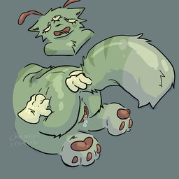 3_eyes ahegao antennae_(anatomy) anthro bent_over bodily_fluids butt butt_grab disembodied_hand dripping dripping_vulva dripping_wet drooling eyelashes female fluffy fluffy_tail foreplay front_view fur genital_fluids genitals green_body green_fur hand_on_butt looking_pleasured multi_eye open_mouth pawpads saliva solo stripes tail tail_grab text three-quarter_view vaginal_fluids vulva chemicalcreature fern_(chemicalcreature) alien alien_cat alien_hybrid domestic_cat felid feline felis mammal 1:1 2025 artist_name bust_portrait cel_shading digital_drawing_(artwork) digital_media_(artwork) portrait shaded signature watermark