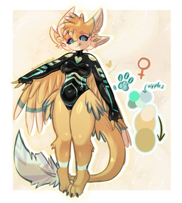 3_toes 4_ears anthro barefoot biped black_bodysuit black_claws black_clothing black_latex black_sclera black_skinsuit blep blue_body bodysuit breasts claws clothed clothed_anthro clothing digitigrade feathered_wings feathers feet female female_anthro female_symbol fingerless_gloves fingers fluffy fur gender_symbol glistening glistening_body glistening_clothing gloves green_eyes green_pawpads handwear heart_symbol inner_ear_fluff latex latex_bodysuit latex_clothing latex_skinsuit leotard long_sleeves long_tail looking_at_viewer markings multi_ear multicolored_body outline pawpads paws simple_background skinsuit sleeves smile solo standing swimwear symbol tail tan_body tight_clothing toe_claws toes tongue tongue_out topwear tuft white_body white_feathers winged_arms wings yellow_body yellow_feathers strawberrynightmilk kiki_(strawberrynightmilk) avali avian absurd_res hi_res model_sheet