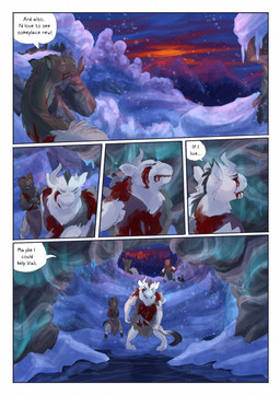 anthro axe biped blood blood_from_mouth blood_in_mouth bodily_fluids broken_horn brown_body brown_fur brown_tail clothed clothing dialogue dialogue_box eye_wound female feral fur green_body green_fur group horn male night outside quadruped snow snowing speech_bubble tail text white_body white_fur white_tail wounded bjekkergauken mythology herja_(bjekkergauken) hillevi shirin_(bjekkergauken) the_weapon_thief unni_(bjekkergauken) arctic_fox bear brown_bear canid canine dragon fox furred_dragon furred_scalie gulonine mammal marten mustelid musteline mythological_creature mythological_scalie pine_marten scalie suid suine sus_(pig) true_fox ursine wild_boar 2025 colored comic english_text hi_res