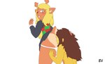 anal anthro deep_rimming dominant dominant_anthro dominant_female duo female male male/female oral pubes rimming sex submissive submissive_male bingbingo_(artist) deltarune undertale_(series) kris_(deltarune) noelle_holiday deer human mammal hi_res