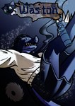 anthro asphyxiation drowning female solo trash underwater water ctrl-atl-replace7888 waston luda_ivanov crocodile crocodilian reptile scalie hi_res