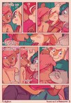 anthro bulge dialogue female female/female female_anthro group kissing male male/female male_anthro text trio conditional_dnp funkybun cassandra_(funkybun) emil_(funkybun) lily_(funkybun) bovid caprine goat mammal mouse murid murine mustelid otter rodent comic english_text hi_res trans_(lore) trans_woman_(lore)