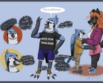 3_heads 4_toes ankle_socks anthro anthrofied arrow_sign back_wings bangs beak big_breasts black_beak black_body black_feathers black_feet black_fur black_hands black_nose blue_body blue_clothing blue_eyes blue_feathers blue_footwear blue_shoes bottomwear breasts brown_bottomwear brown_clothing brown_pants claws clothed clothing collared_shirt dialogue duo ear_piercing eyebrows eyes_closed facial_markings facial_scar fangs feather_hair feathers feet female finger_claws fluffy fluffy_arms fluffy_legs fluffy_tail footwear fur hair half-closed_eyes hand_on_hip head_markings heart_symbol imitating industrial_piercing interspecies jacket larger_female logo long_hair magenta_clothing magenta_jacket male male/female markings multi_head multicolored_body multicolored_clothing multicolored_feathers multicolored_footwear multicolored_shoes narrowed_eyes open_clothing open_jacket open_mouth open_topwear orange_clothing orange_hair orange_shirt orange_topwear pants piercing pink_bottomwear pink_clothing pink_skirt pink_tongue pseudo_hair romantic romantic_couple scar shirt shoes shorts size_difference skirt smaller_male smile smiling_at_another smiling_at_partner smug smug_face socks speech_bubble surprised_expression t-shirt tail tail_feathers talking_to_self talon_hands talons teeth text text_on_clothing thick_eyebrows thick_thighs toe_claws toes tongue toothed_beak topwear undoing_clothing wavy_hair white_body white_clothing white_feathers white_footwear white_shirt white_socks white_topwear wings skywater european_mythology greek_mythology mythology rob_zombie white_zombie bojan_darkbeak cerbelle_trimaktikos avian bird blue_jay canid canid_demon canine canis cerberus corvid demon domestic_dog hellhound jay_(bird) mammal mythological_canine mythological_creature new_world_jay oscine passerine 2023 artist_logo digital_drawing_(artwork) digital_media_(artwork) english_text hi_res letterbox