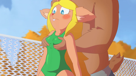 adolescent adult_on_young age_difference anthro anthro_on_anthro anthro_raped antlers biped blonde_hair blue_clothing blue_eyes blue_sky blue_swimming_trunks blue_swimwear blush bodily_fluids breast_grab breast_play breasts buckteeth clothed clothing cum cum_on_face discomfort duo ejaculation eyes_closed faceless_character faceless_male female female_anthro female_raped fence forced freckles genital_fluids genitals green_clothing green_swimwear grope groping_from_behind hair hand_on_another's_breast hand_on_breast horn humanoid_genitalia humanoid_penis larger_male loli long_hair lying male male/female male_anthro male_on_top male_rape nipples older_male older_on_young on_top one-piece_swimsuit one_eye_closed open_mouth orgasm partially_clothed penis pinned pinned_arm plant questionable_consent rape red_nose sex sexual_assault shaded_face size_difference sky small_breasts smaller_female swimming_trunks swimwear tail teeth titfuck tree uncomfortable young young_anthro young_female younger_anthro younger_female bingbingo deltarune undertale_(series) noelle_holiday deer mammal new_world_deer reindeer 16:9 4k absurd_res animated digital_media_(artwork) hi_res no_sound short_playtime video widescreen