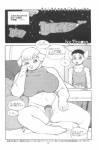 anthro big_breasts breasts clothed clothing comic domestic_pig duo female hi_res japanese_text male mammal monochrome skimpy space spacecraft suid suina sus_(pig) team_shuffle text translated trump vehicle