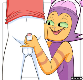 4_fingers adult_on_young age_difference anthro anthro_on_anthro balls bare_shoulders bent_arm big_breasts big_eyes biped black_eyebrows black_eyes border bottomless bottomless_anthro bottomless_male brain breasts butt butt_from_the_front cheek_tuft clothed clothed_anthro clothed_female clothed_sex clothing curved_eyebrows dress duo erection eyebrows face_squish faceless_anthro faceless_character faceless_male facial_tuft fangs female fingers foreskin fur fur_tuft genitals glans green_sclera half-closed_eyes handjob humanoid_genitalia humanoid_hands humanoid_penis intraspecies iris light_body light_fur light_markings logo looking_at_another looking_at_another's_genitalia looking_at_another's_penis looking_at_genitalia looking_at_partner looking_at_penis male male/female markings mask mature_anthro mature_female narrowed_eyes navel no_pupils older_female older_on_young open_mouth open_smile orange_body orange_fur orange_markings orange_stripes organs outline outside_border partially_retracted_foreskin penile penis penis_grab pink_glans pink_nose pink_tongue purple_clothing purple_dress purple_mask purple_outline raised_clothing raised_finger raised_shirt raised_t-shirt raised_topwear red_clothing red_shirt red_t-shirt red_topwear sex shirt shota simple_background sleeveless_clothing sleeveless_dress smile smiling_at_another smiling_at_partner snout squish standing striped_arms striped_body striped_fur stripes superhero superhero_costume t-shirt teeth text thin_eyebrows tongue topwear tuft white_background white_balls white_body white_border white_fur white_penis young young_anthro young_male younger_male foxart950 litterbox_comics fran_(litterbox_comics) vincent_(litterbox_comics) domestic_cat felid feline felis mammal tabby_cat 2025 absurd_res artist_logo artist_name digital_drawing_(artwork) digital_media_(artwork) hi_res incest_(lore) mother_(lore) mother_and_child_(lore) mother_and_son_(lore) parent_(lore) parent_and_child_(lore) parent_and_son_(lore) son_(lore)