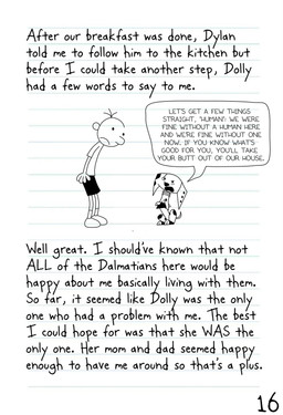 angry black_spots black_text dialogue duo female feral frown fur larger_human looking_at_another looking_down looking_up male simple_background size_difference smaller_feral speech_bubble spots text white_background white_body white_fur jackcryo 101_dalmatian_street 101_dalmatians diary_of_a_wimpy_kid disney dolly_(101_dalmatians) greg_heffley canid canine canis dalmatian domestic_dog human mammal hi_res