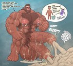 2_penises anthro balls big_balls big_muscles big_nipples big_penis bodily_fluids brutification cum cum_on_ground excessive excessive_cum excessive_genital_fluids fertility_analysis foreskin genital_fluids genitals growth hairy huge_balls huge_muscles huge_nipples huge_penis hyper hyper_balls hyper_cum hyper_genitalia hyper_muscles hyper_penis male masculinization multi_genitalia multi_penis muscular musk nipples penis pubes shoulder_hair smell smelly solid_cum solo sweat text transformation t3ns3n human mammal monster english_text hi_res