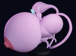 anthro areola big_breasts big_butt big_tail breasts butt electronics female floating gesture glistening glistening_body huge_breasts huge_butt huge_tail hyper hyper_breasts hyper_butt nipples pink_body red_nipples simple_background solo tablet tablet_computer tail thick_thighs wide_hips darkdraketom nintendo pokemon izabelle_(pelleelle) generation_1_pokemon legendary_pokemon mew_(pokemon) pokemon_(species) 3d_(artwork) animated blender_(artwork) digital_media_(artwork) short_playtime turntable_(animation)